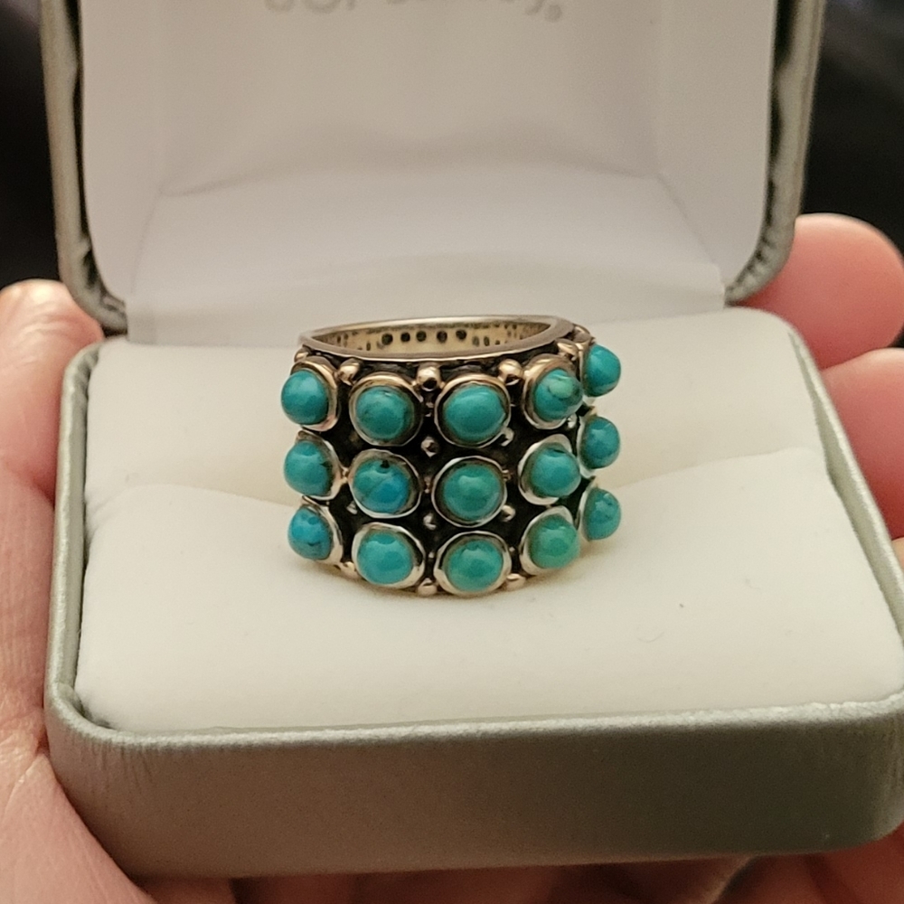 Sterling Silver and Turquoise Ring